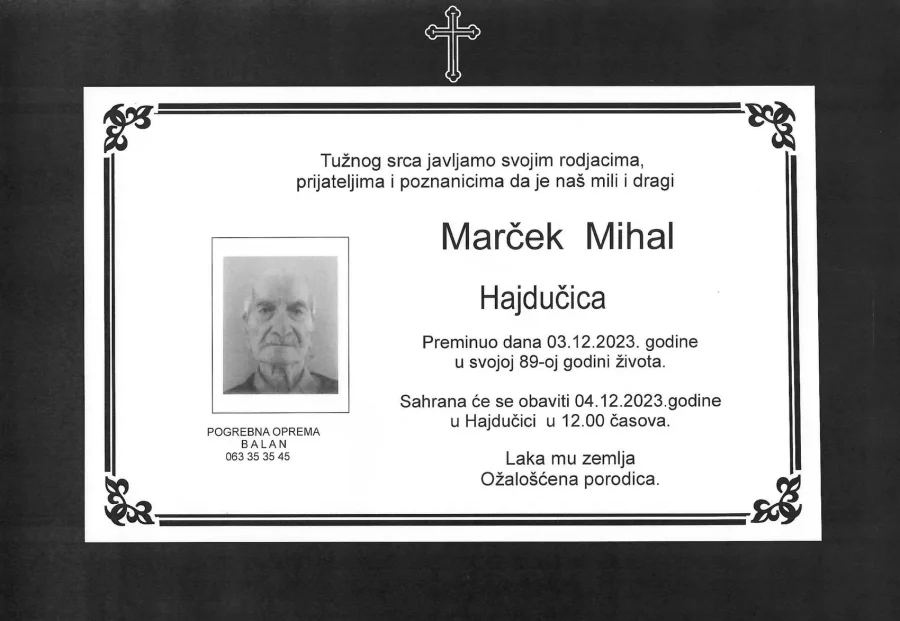 Umrlica 2023