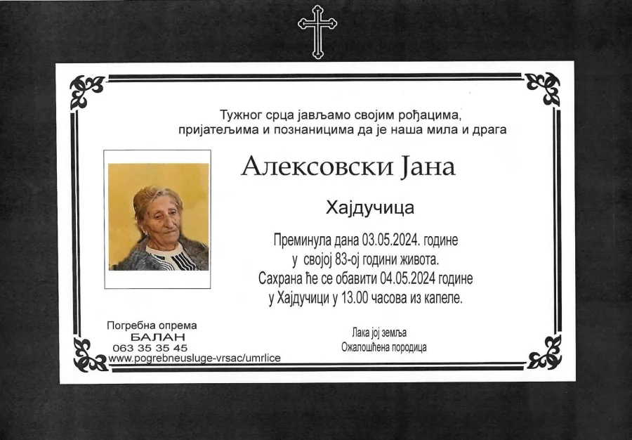 Umrlica 2024