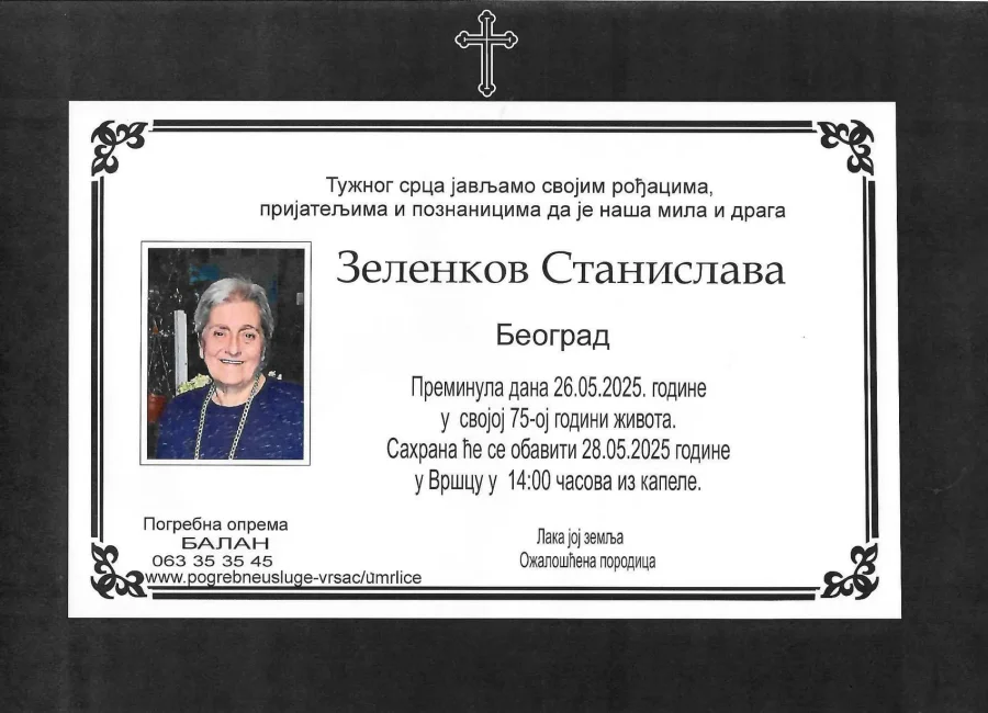 Umrlica 2025