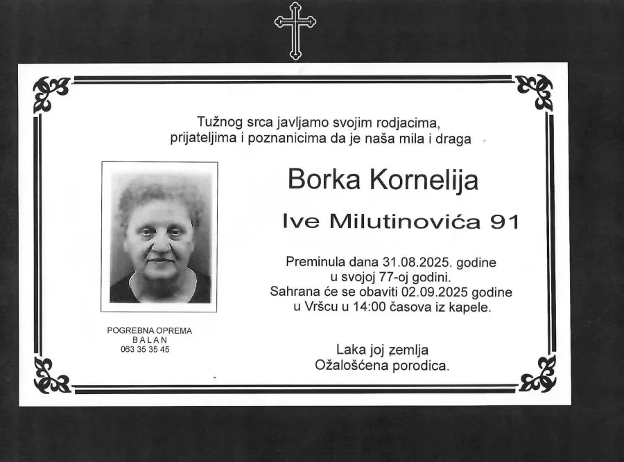 Umrlica 2025