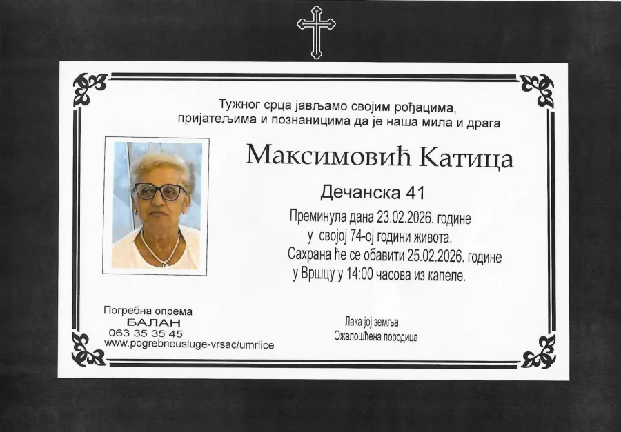 Umrlica 2026