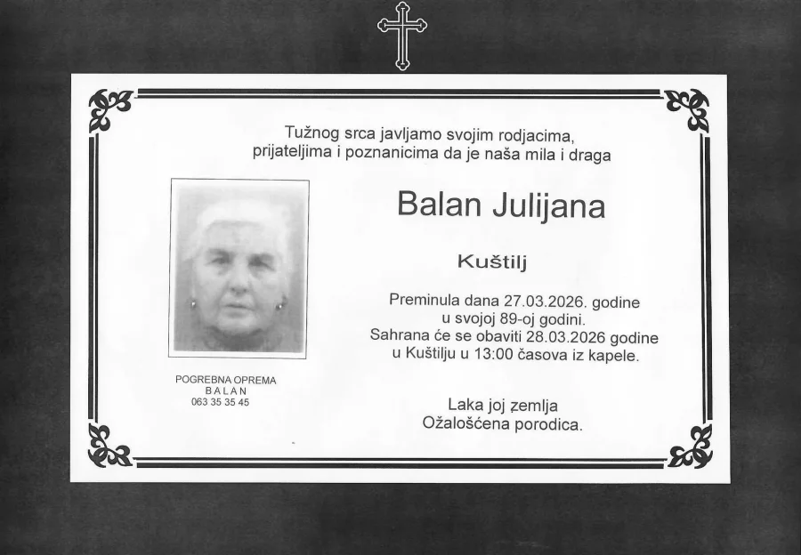 Umrlica 2026