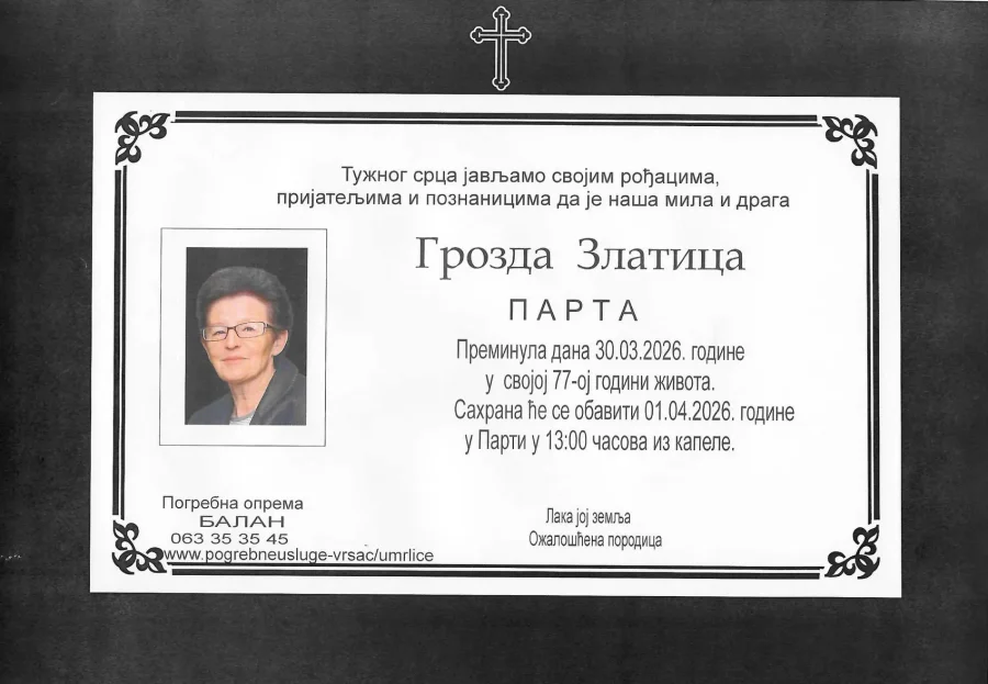 Umrlica 2026