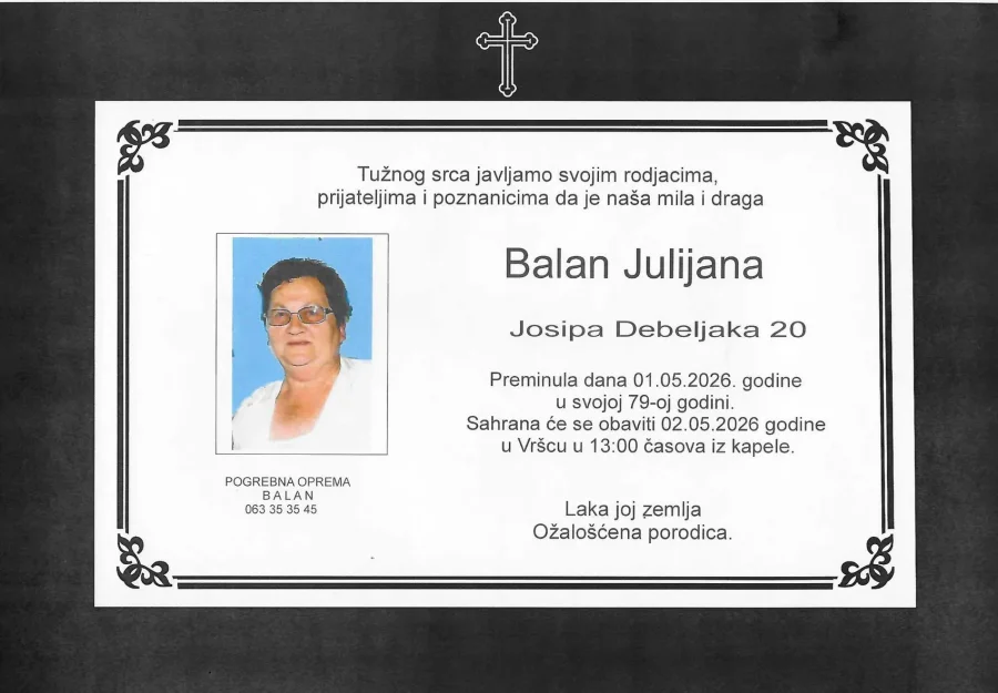 Umrlica 2026