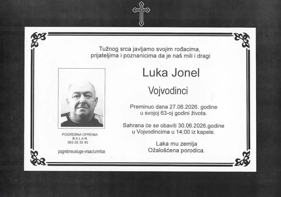 Umrlica 2026