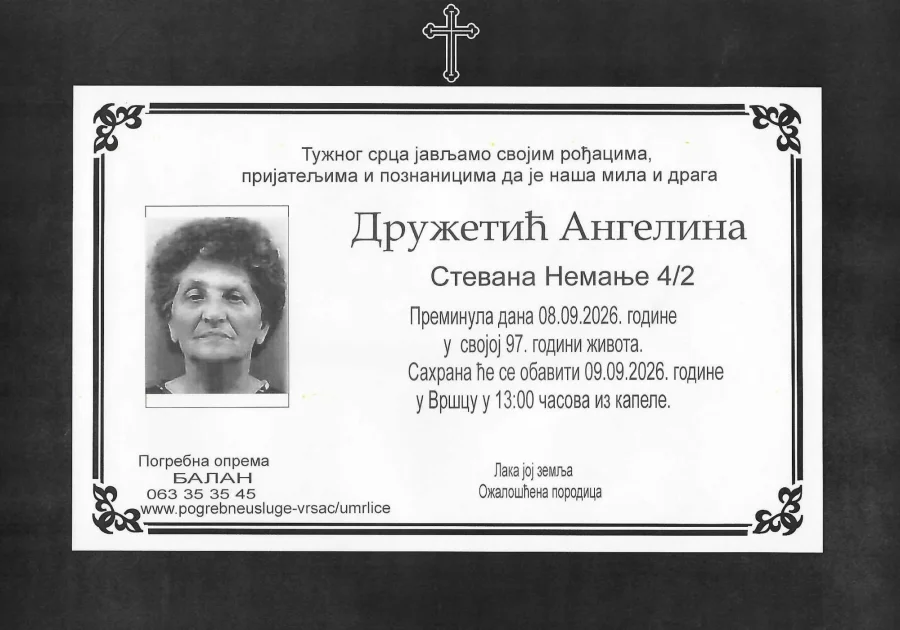 Umrlica 2026